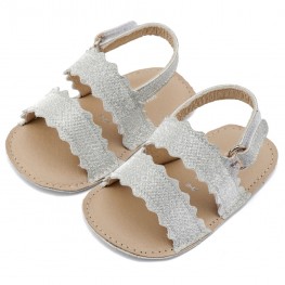 BabyWalker Βαπτιστικά παπούτσια κορίτσι MI1659 Ασημί